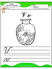 V Sesi Çalışma Sayfaları